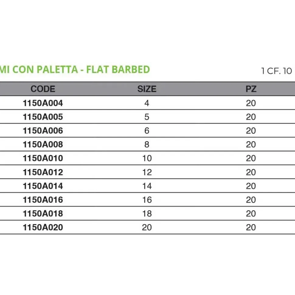 Maver Anzuelo para empatillar con muerte Katana 1150