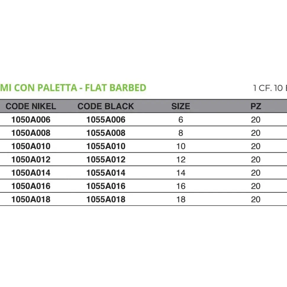 Maver Anzuelo para empatillar con muerte Katana 1055