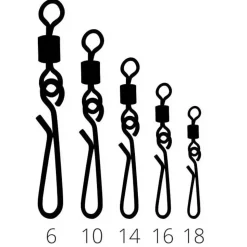 Maver Clip giratorio rápido Single