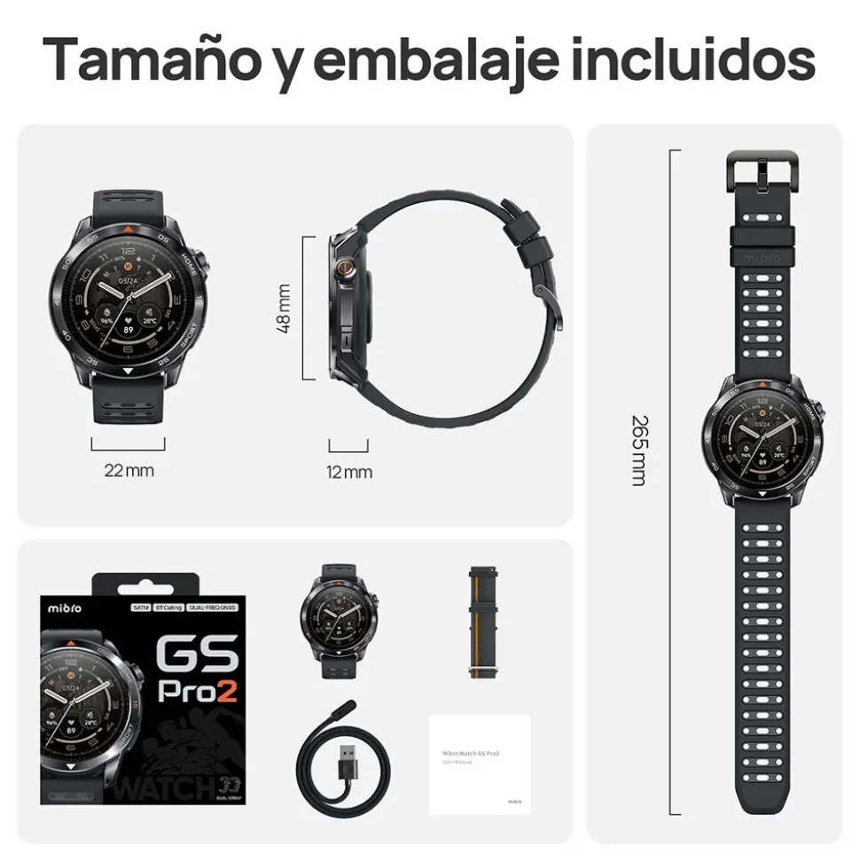 Mibro Smartwatch GS Pro2 padel