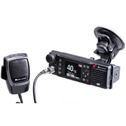 Midland Estación de radio CB 88-Din-Ventosa-12/24V