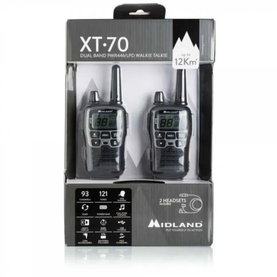 Midland Walkie-talkies XT70