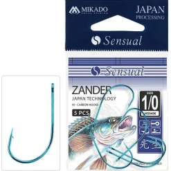 Mikado Anzuelo simple con ojal Sensual Zander
