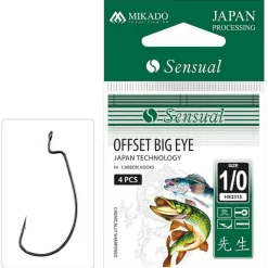 Mikado Anzuelo texas Sensual Offset Big Eye