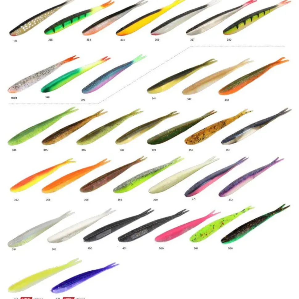 Mikado Vinilo Saira 2.5g 80 mm