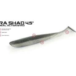 Molix Vinilo Real Action Shad 114.5 mm