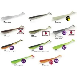 Molix Vinilo Real Action Shad Sinking 75 mm