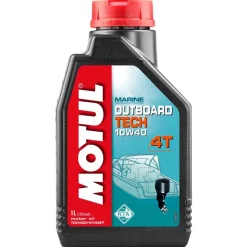 Motul Aceite de motor fueraborda Tech 4T 10W40 5L