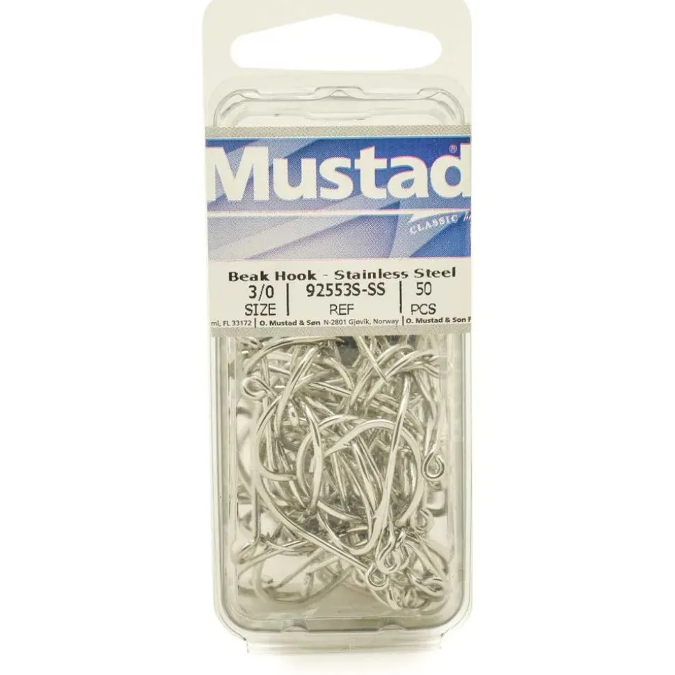 Mustad Anzuelo simple con ojal con muerte Classic Line Octopus 25 unidades