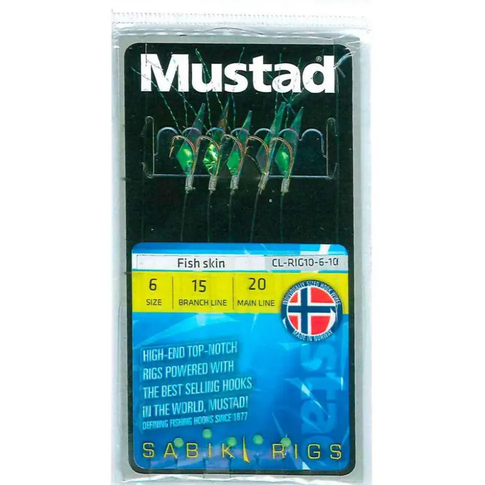 Mustad Bajo metralleta Fish Skin