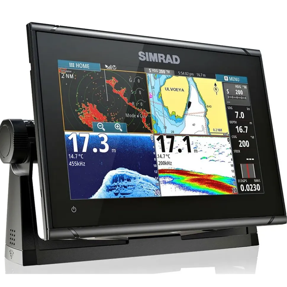 Navico Plotter con cartografía GO9