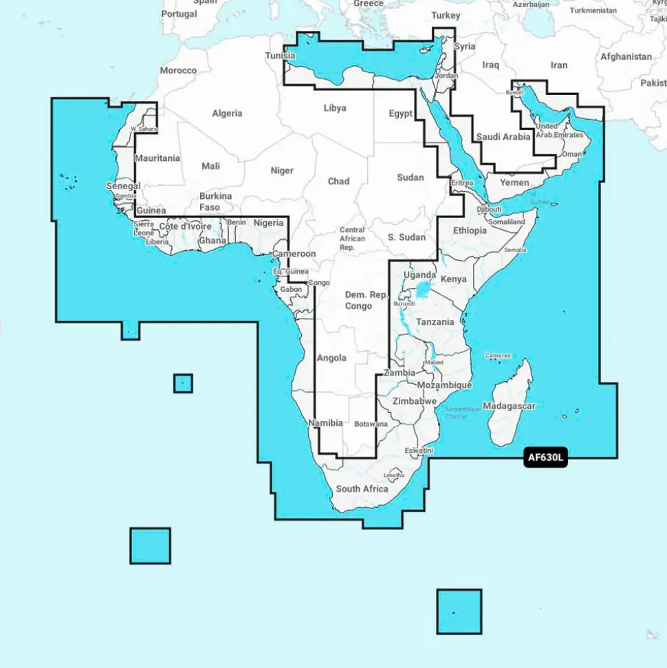 Navionics NAAF630L Cartas náuticas MicroSD US&Canadá