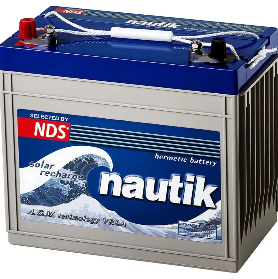 Nds Batería de litio AGM Nautik 140Ah 12V