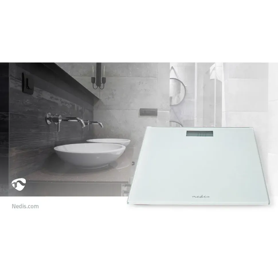 Nedis Báscula PESC500WT