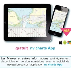 Nv Charts Cartas náuticas de Toulon a Menton