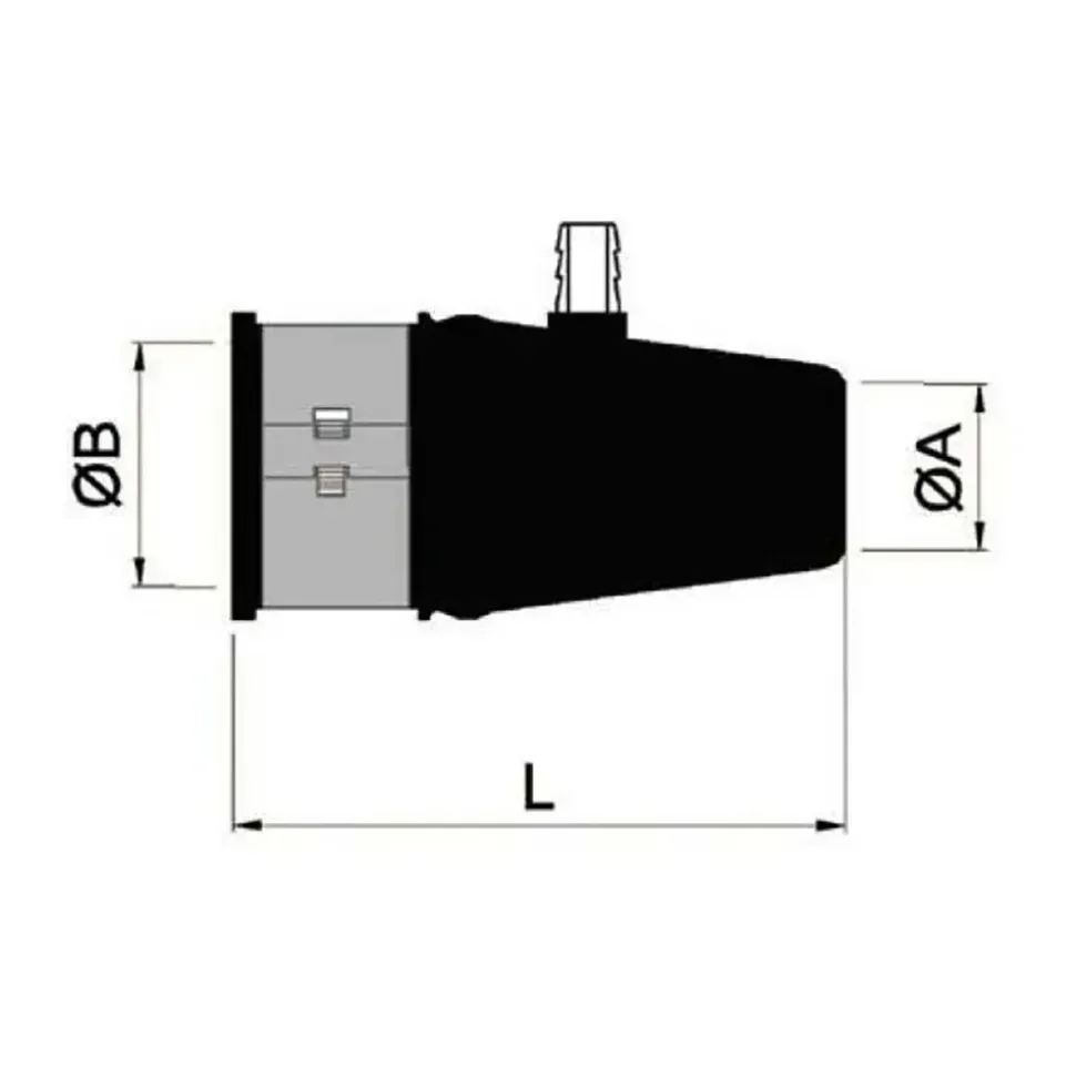 Oem Marine Abrazadera de transmisión para eje de hélice EVO