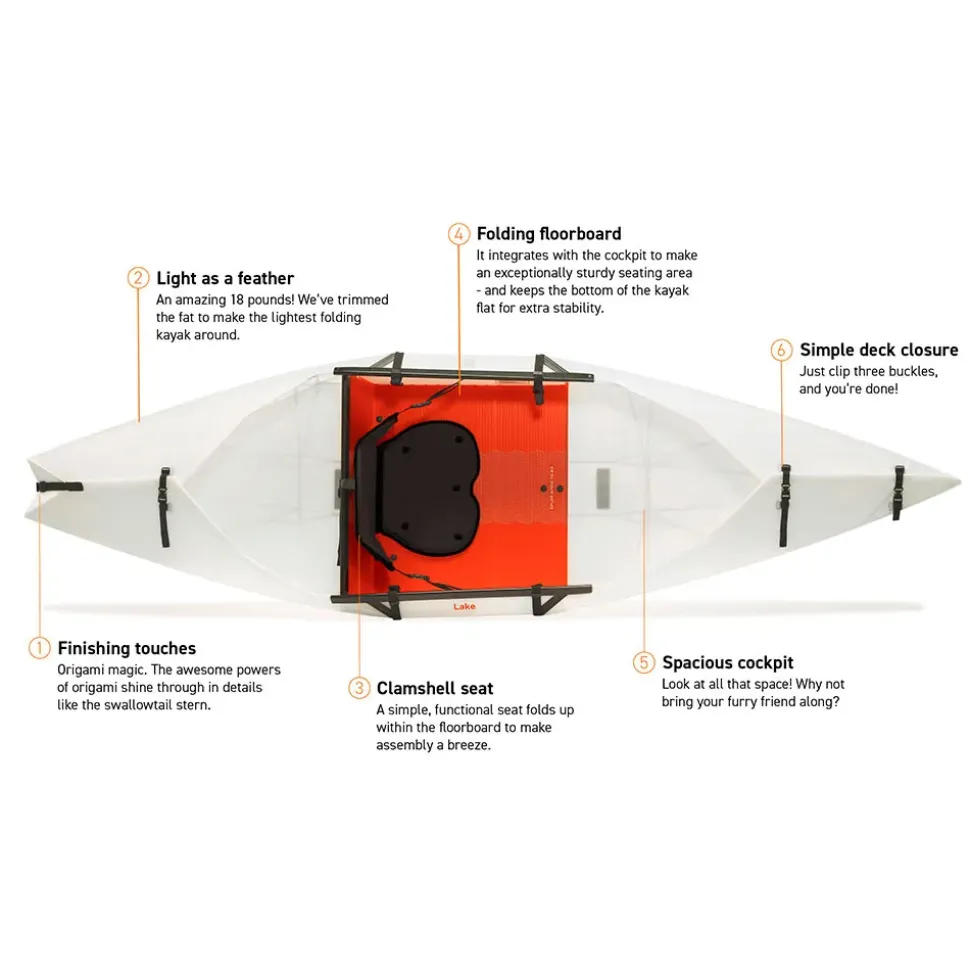 Oru Kayak Kayak plegable Lake Sport