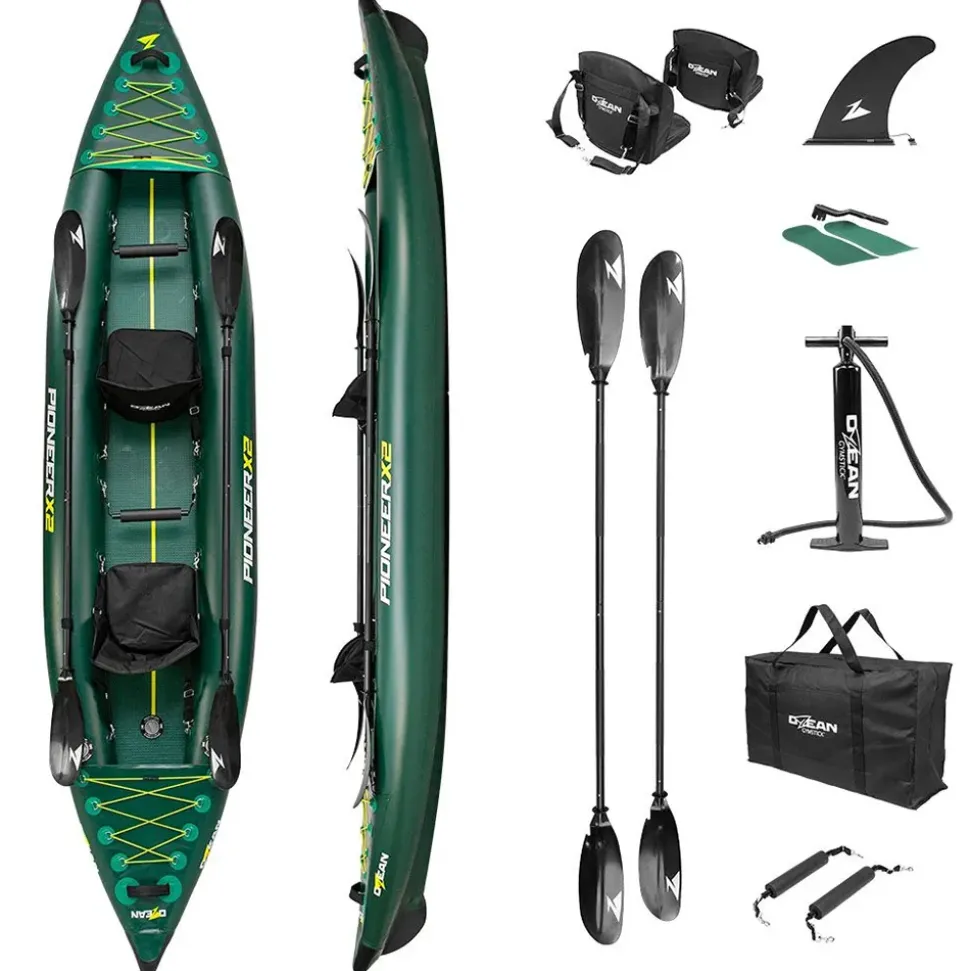 Ozean Conjunto de Kayak Inflable Pioneer X2 340