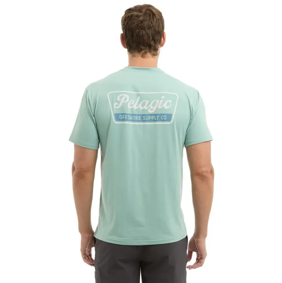Pelagic Camiseta de manga corta Freespool Dockline