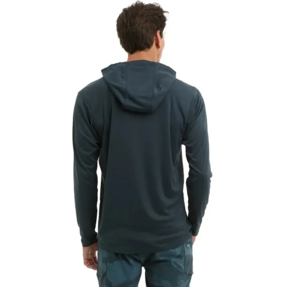Pelagic Camiseta de manga larga con capucha UV Vaportek Solid
