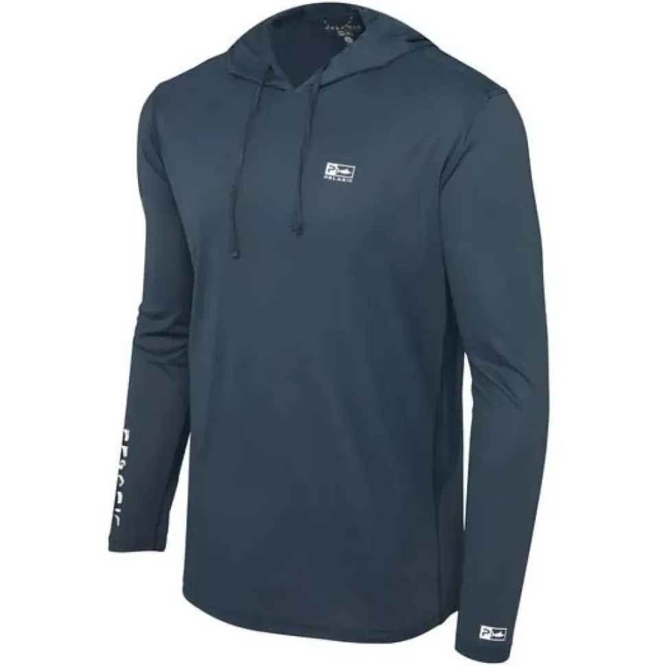 Pelagic Camiseta de manga larga con capucha UV Vaportek Solid