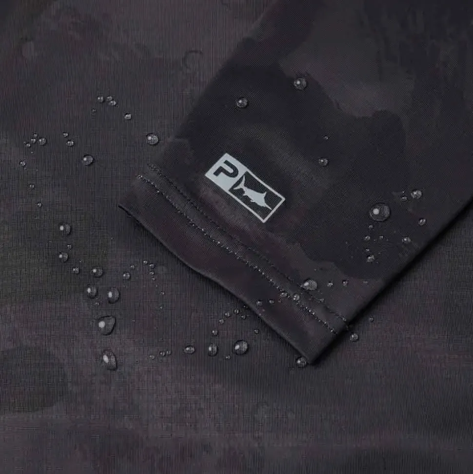 Pelagic Camiseta de manga larga con capucha UV Exo-Tech Brush Camo