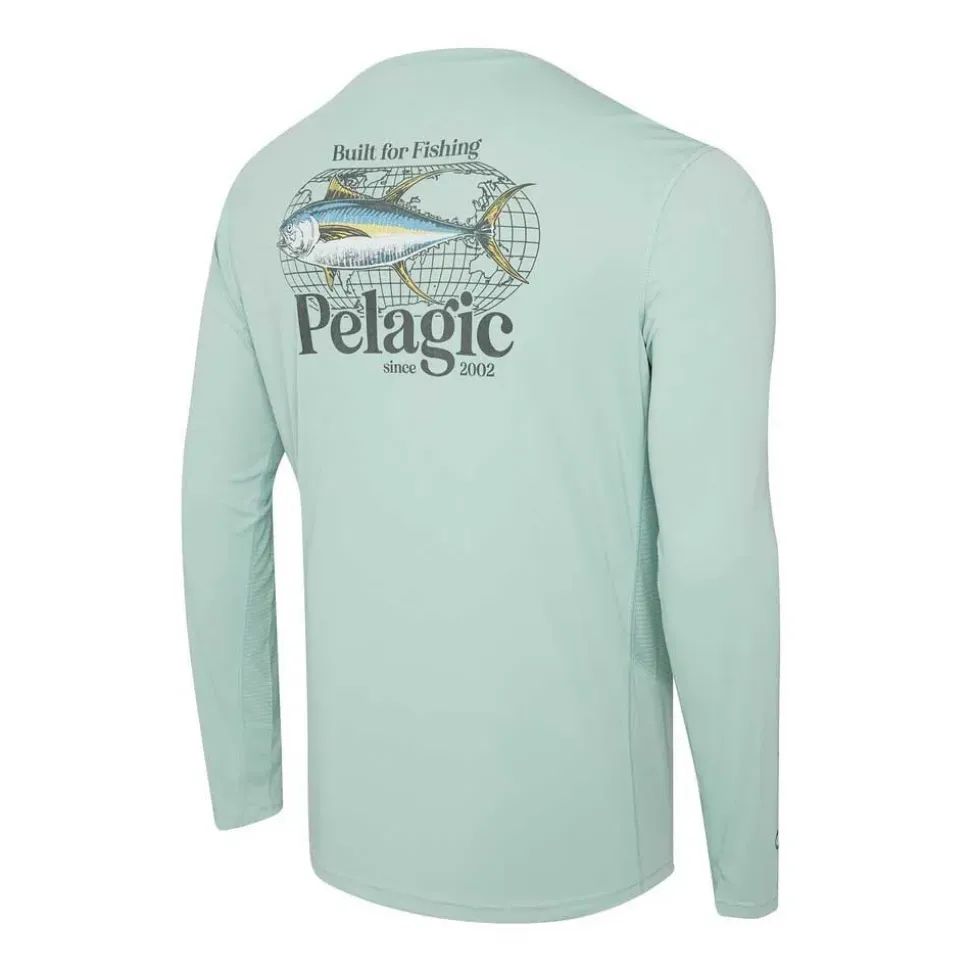 Pelagic Camiseta de manga larga con protección UV Vaportek Worldwide