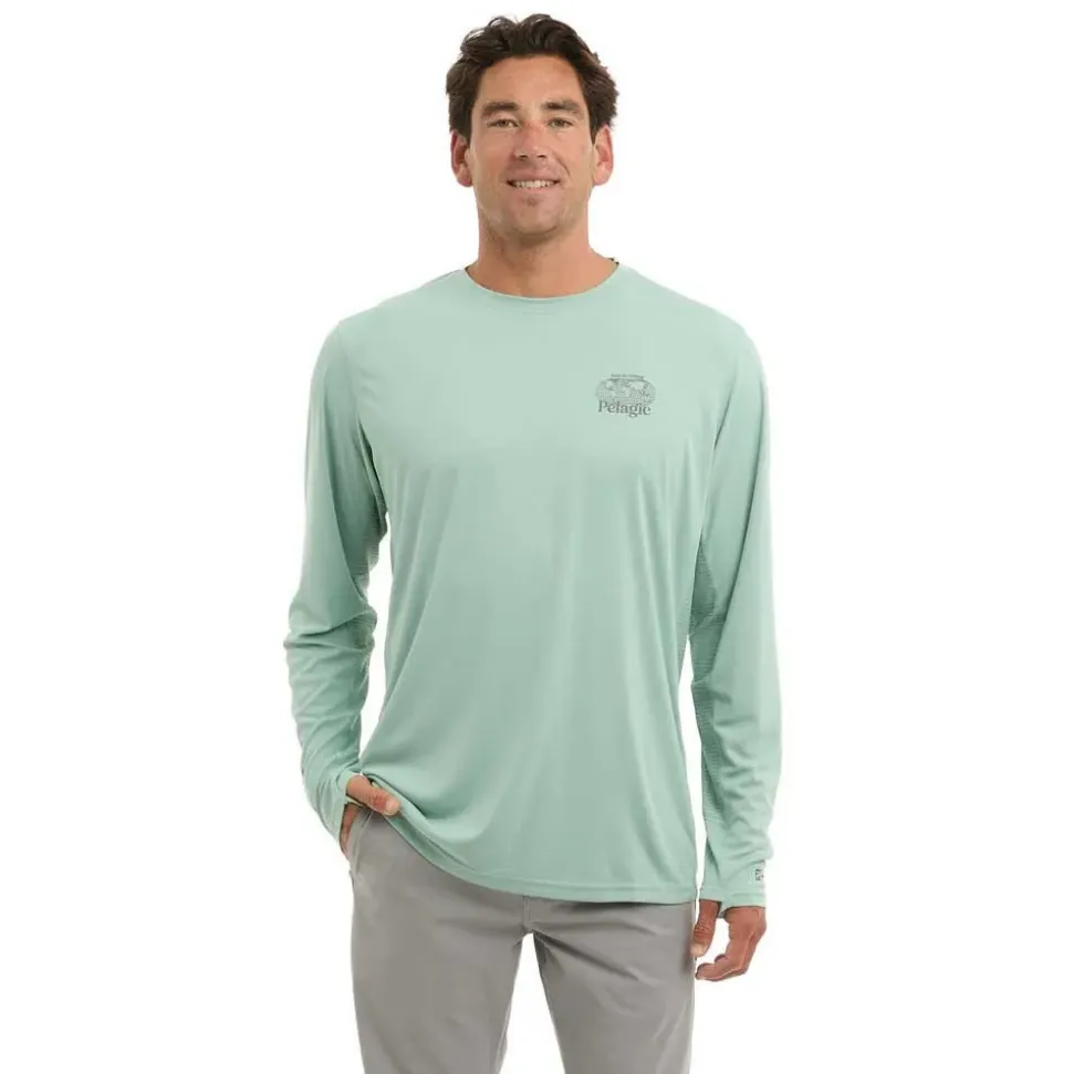 Pelagic Camiseta de manga larga con protección UV Vaportek Worldwide