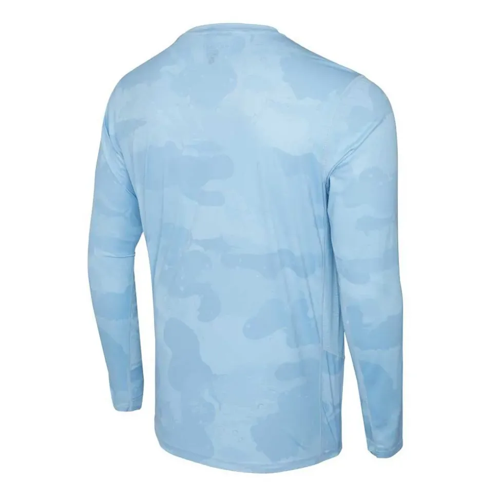 Pelagic Camiseta de manga larga con protección UV Vaportek Brush Camo Allover