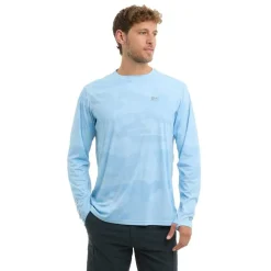 Pelagic Camiseta de manga larga con protección UV Vaportek Brush Camo Allover