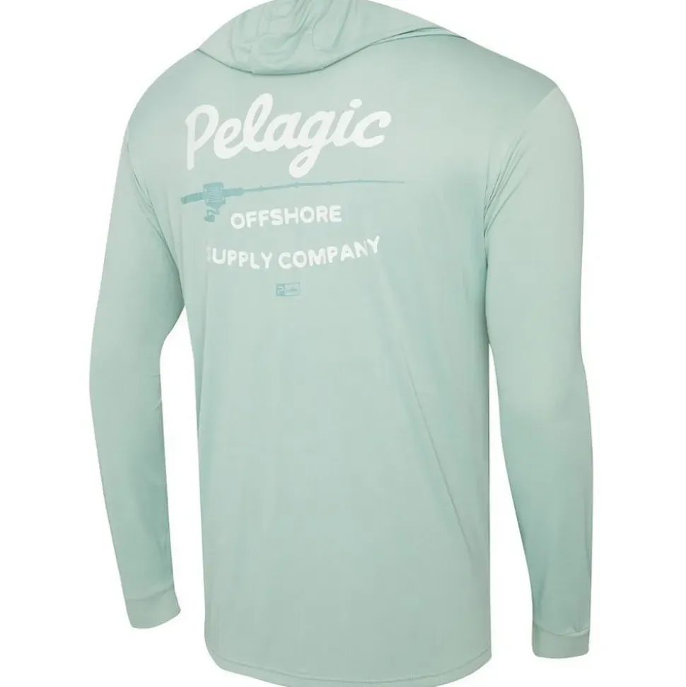Pelagic Camiseta de manga larga con capucha UV Aquatek Rodney