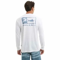 Pelagic Camiseta de manga larga con protección UV Aquatek Wahoo Icon