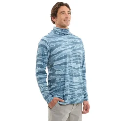Pelagic Camiseta de manga larga con capucha UV Exo Tech Wahoo