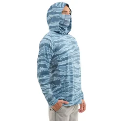 Pelagic Camiseta de manga larga con capucha UV Exo Tech Wahoo