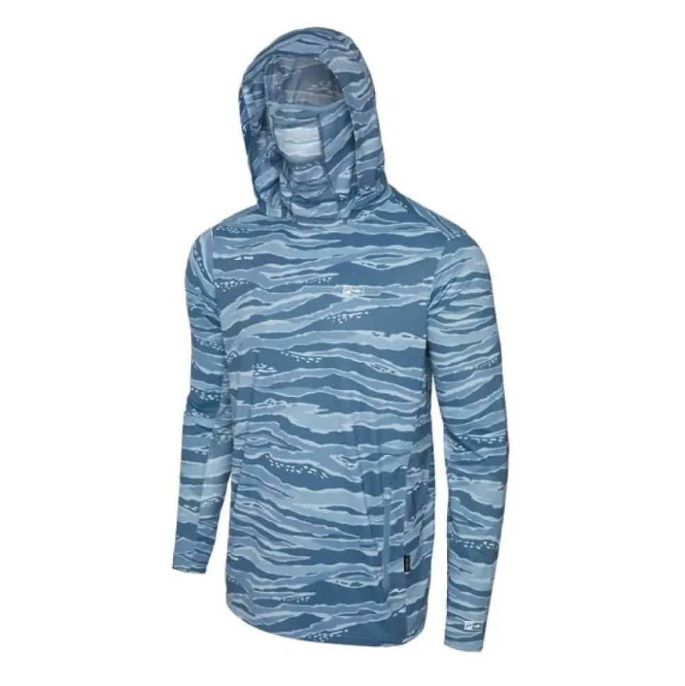 Pelagic Camiseta de manga larga con capucha UV Exo Tech Wahoo