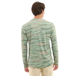 Pelagic Camiseta de manga larga con protección UV Vaportek Wahoo Camo
