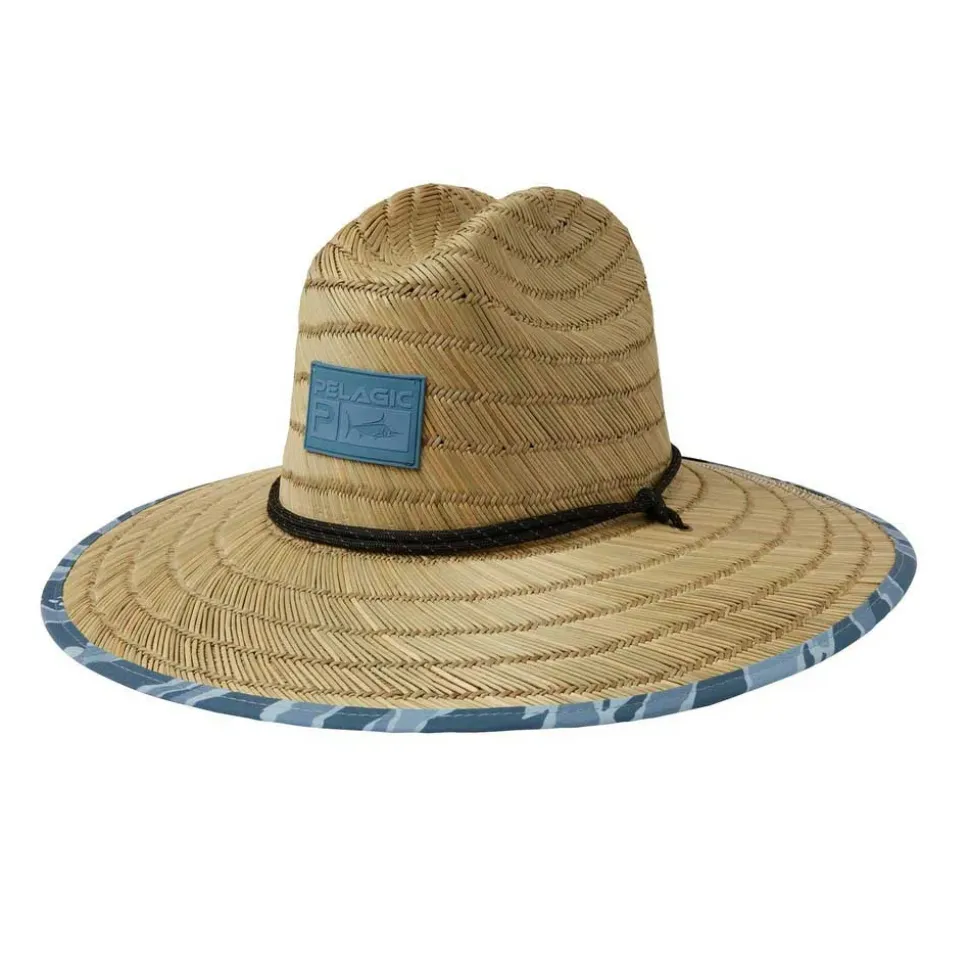 Pelagic Sombrero Baja Straw Wahoo Camo