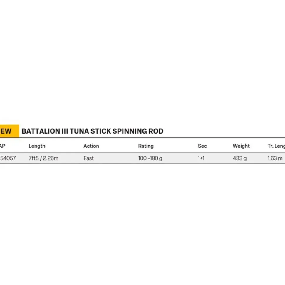 PENN Caña popping Battalion III Tuna Stick