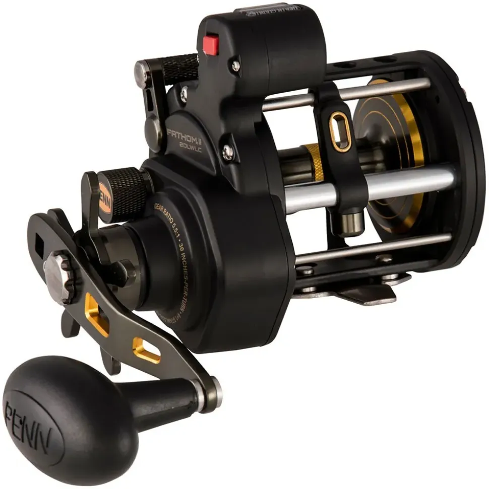 PENN Carrete curricán Fathom II Level Wind LC RH