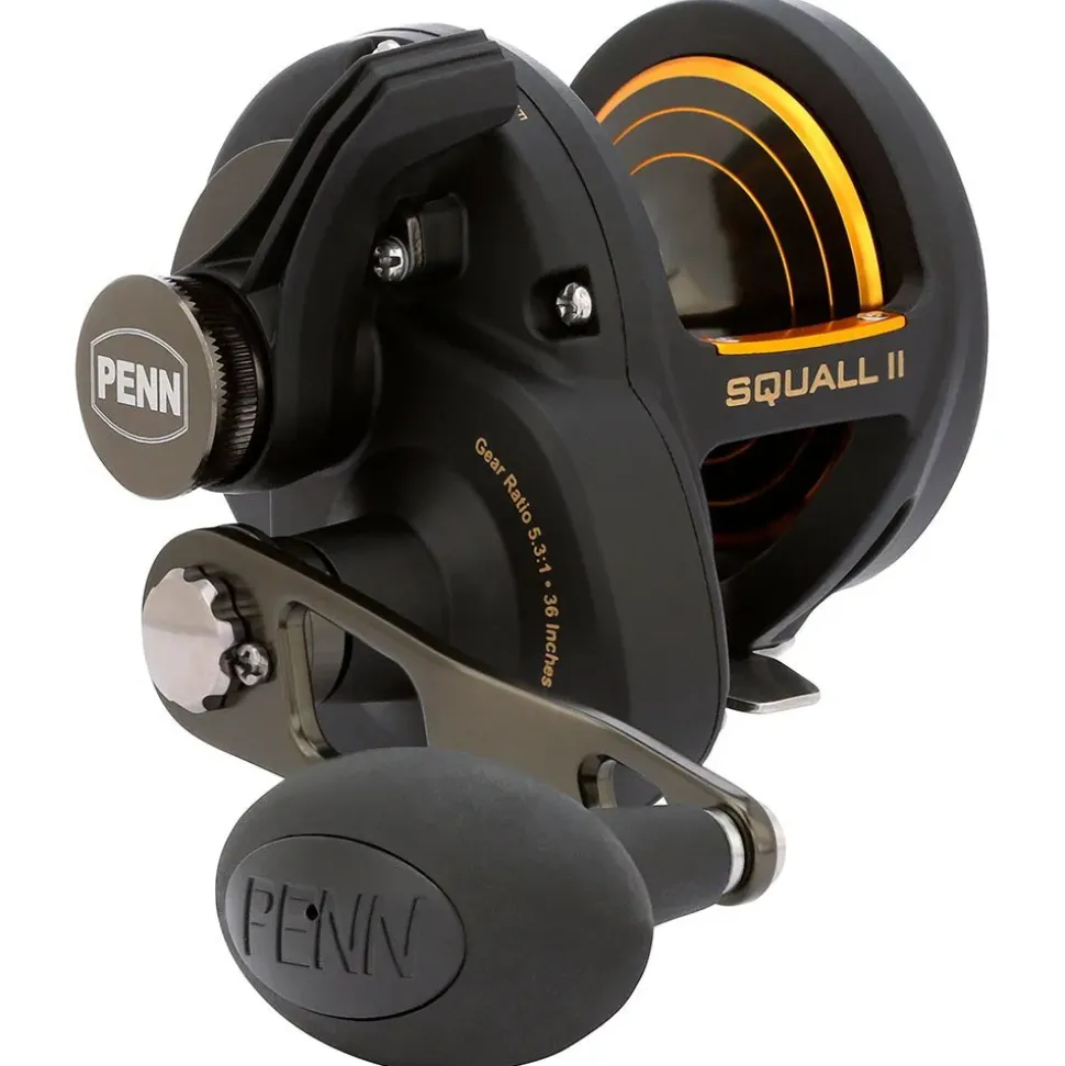 PENN Carrete curricán Squall® II Lever Drag