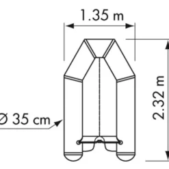 Plastimo Barco inflable Fun II Pi230VB