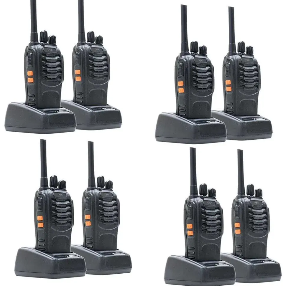 PNI Walkie Talkie PMR R40 Pro 8 unidades
