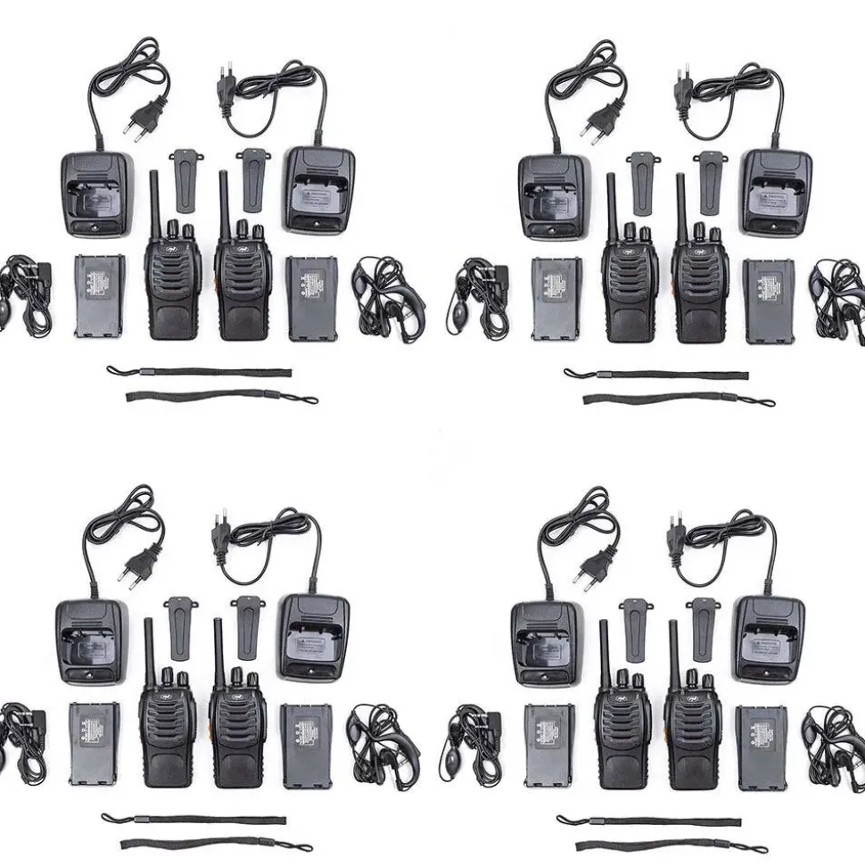 PNI Walkie Talkie PMR R40 Pro 8 unidades