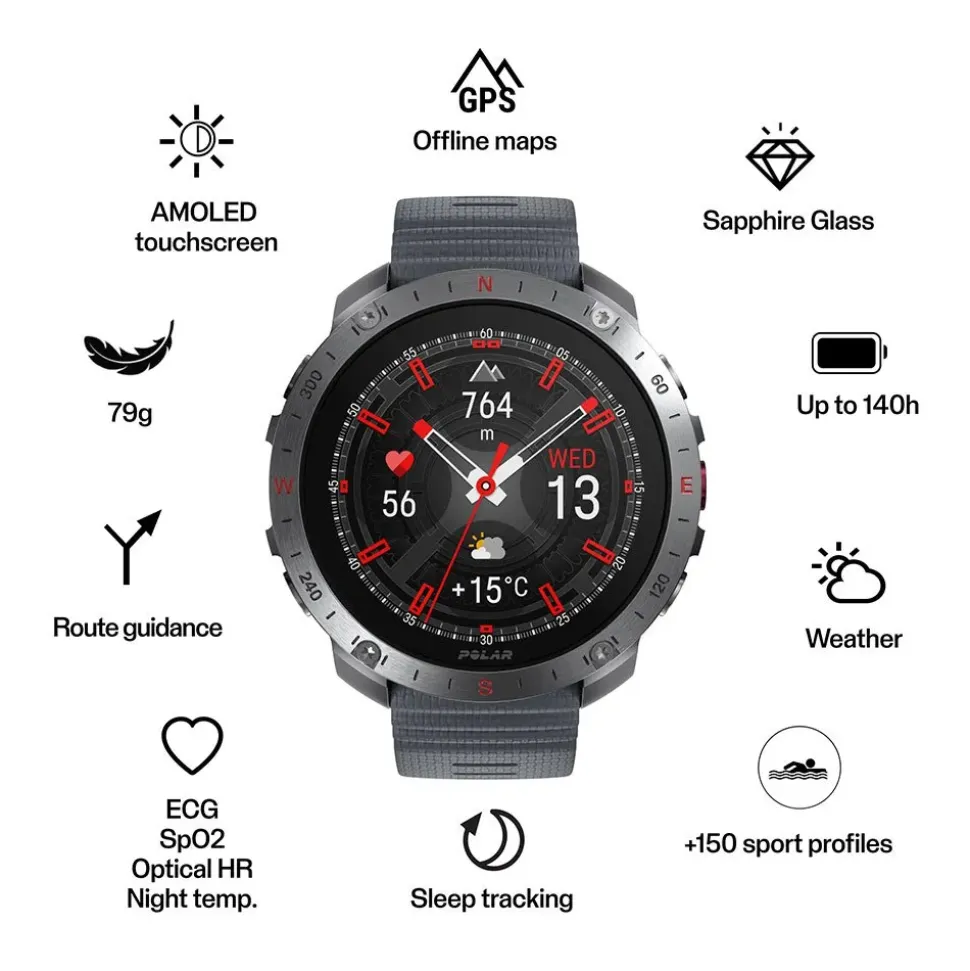 Polar Reloj Grit X2 Pro