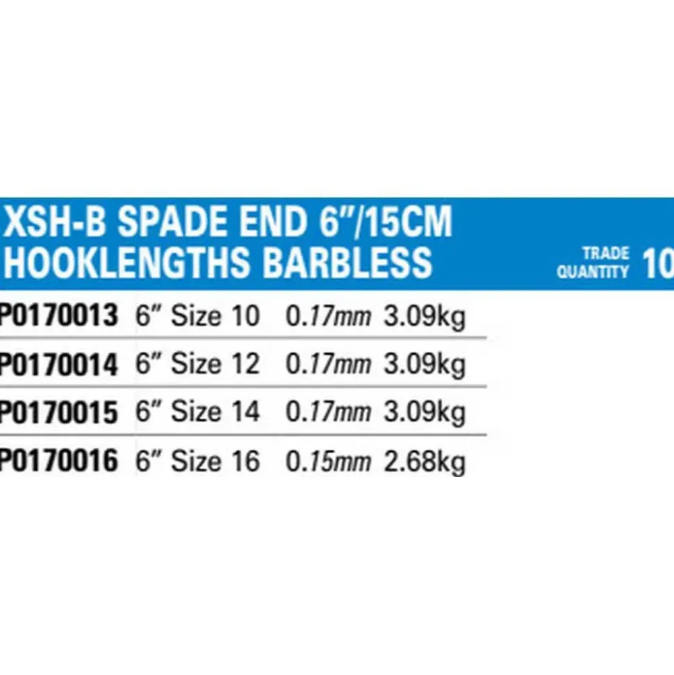 Preston Innovations Bajos línea XSH-B Barbless 15 cm