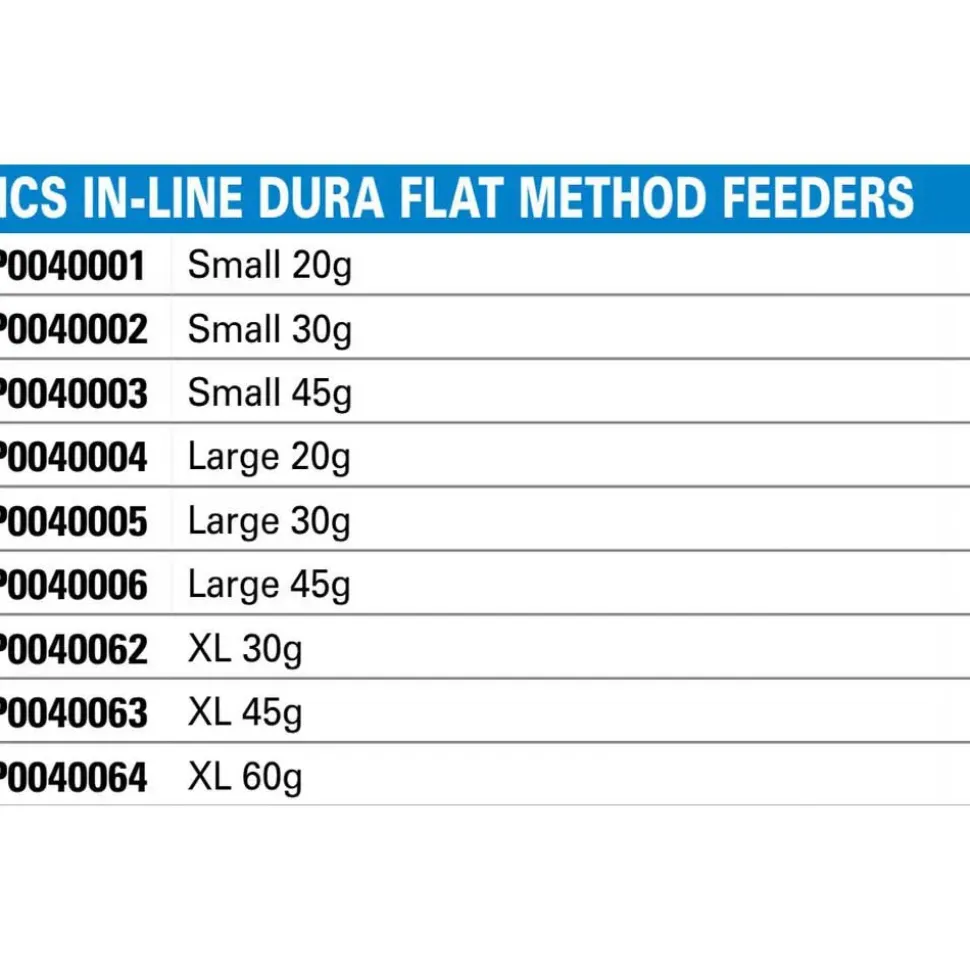 Preston Innovations Cebador ICS In-Line Dura Flat Method L