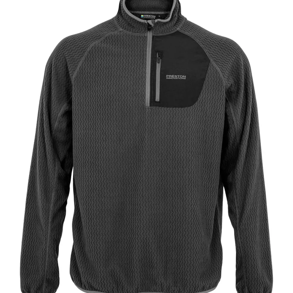 Preston Innovations Forro polar con media cremallera Core Collection