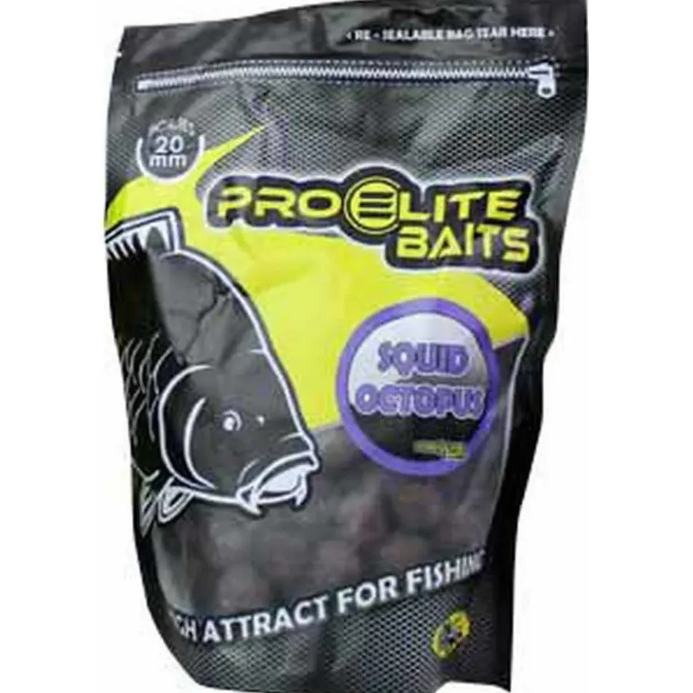 Pro Elite Baits Boilie Classic Calamar y Pulpo 100g