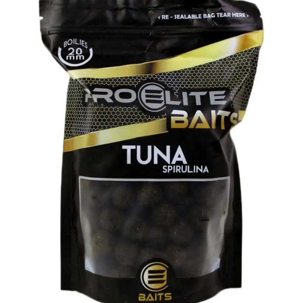 Pro Elite Baits Boilie Gold Spirulina Atún 100g