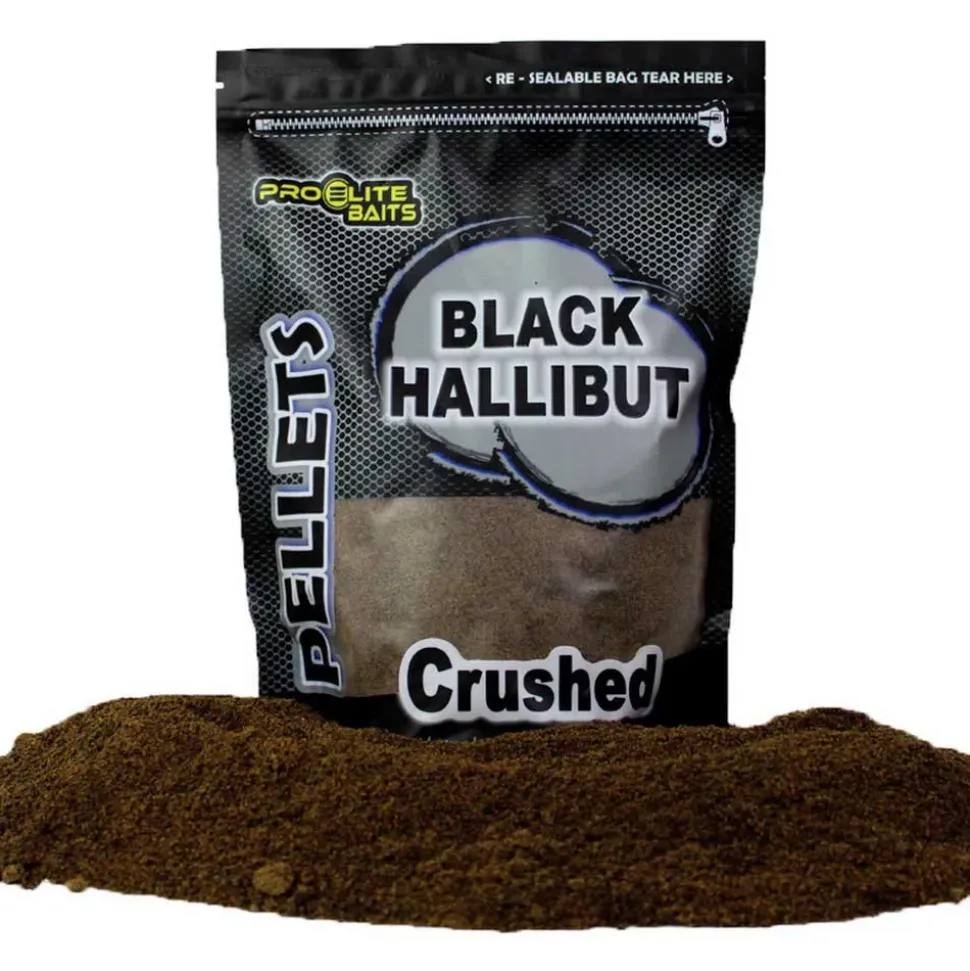 Pro Elite Baits Pellets para pesca Black Hallibut 900g